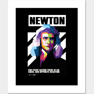 Sir Isaac Newton Posters and Art